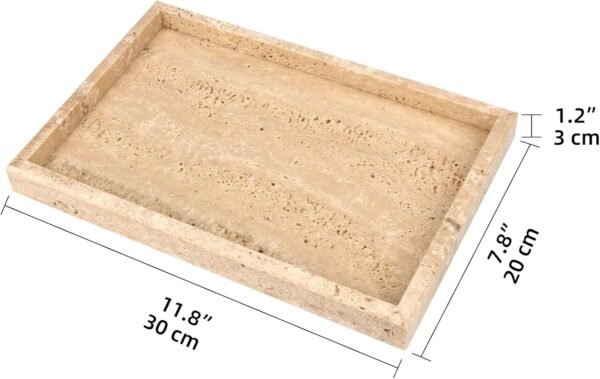 Maison de Bucks Travertine tray