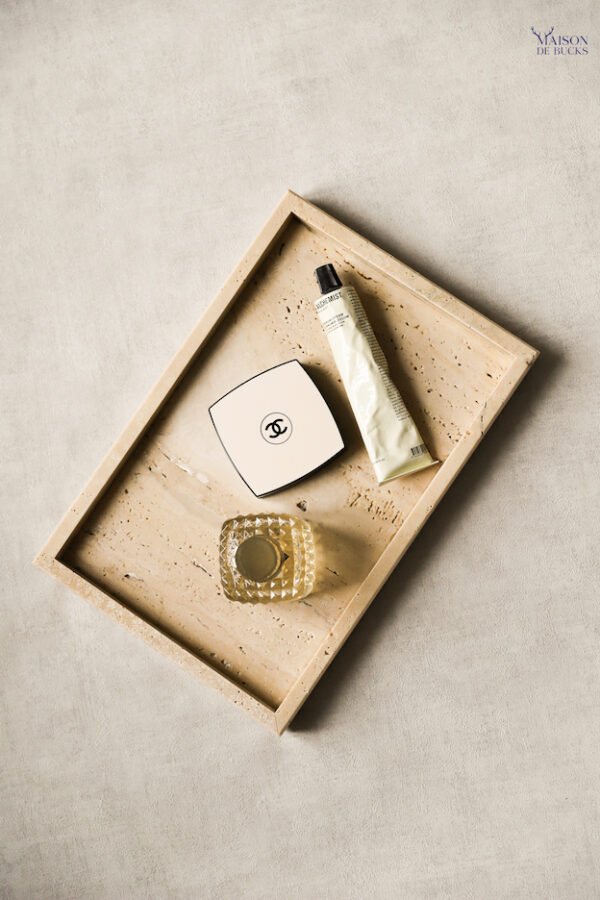 Maison de Bucks Travertine tray