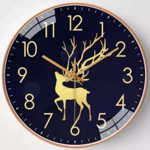 Maison de Bucks 8 inch clock - Elk