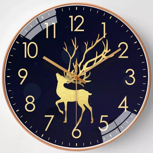 Maison de Bucks 8 inch clock - Elk