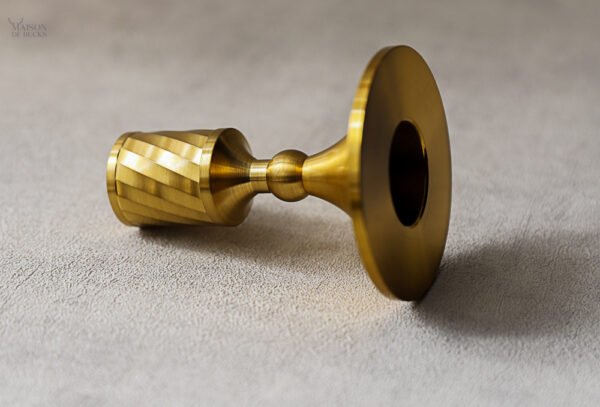 Gold Candlestick Holders for Table Decor, Wedding & Home Styling – Set of 2 - Image 4