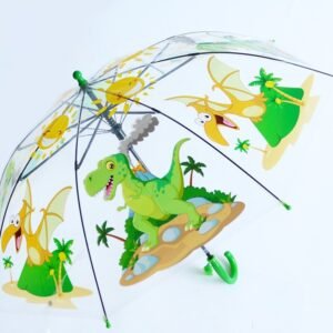 Maison de Bucks Dinosaur Umbrella - Green