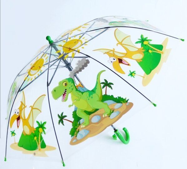 Maison de Bucks Dinosaur Umbrella - Green