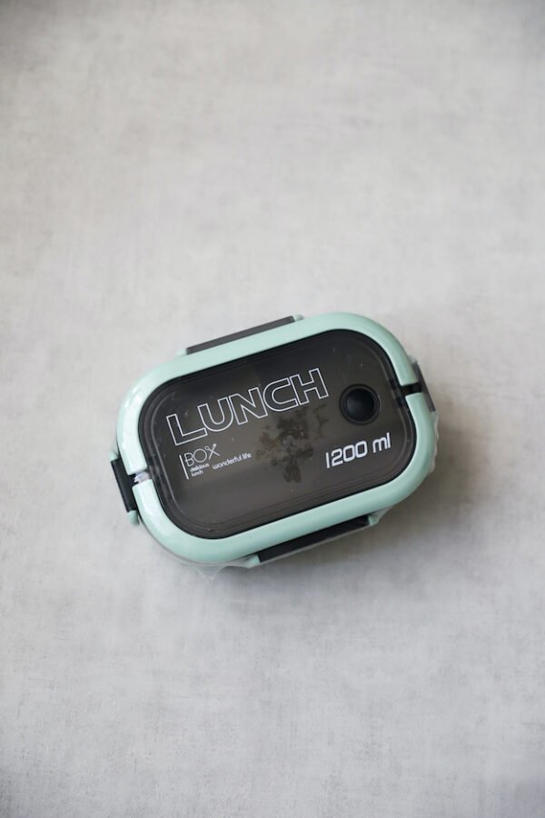 Green Leak-Proof Double Layer Lunch Box – 1200ml | Microwave & Dishwasher Safe - Image 5